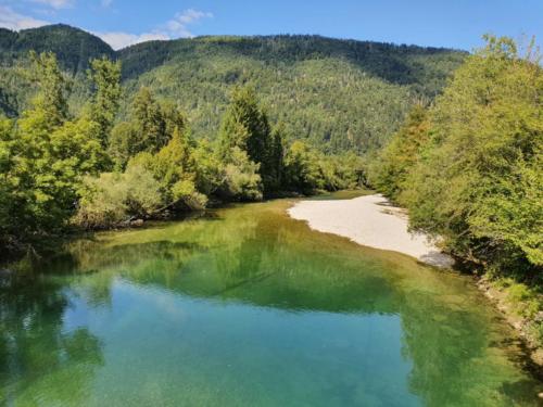 Die Sava mit ihren wundervollen Farben