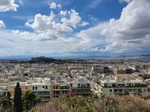 Aussicht über Athen. 