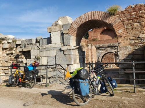 The old city-wall of Iznik. 