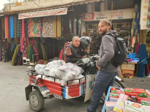 Encounters with the locals, Urfa. 