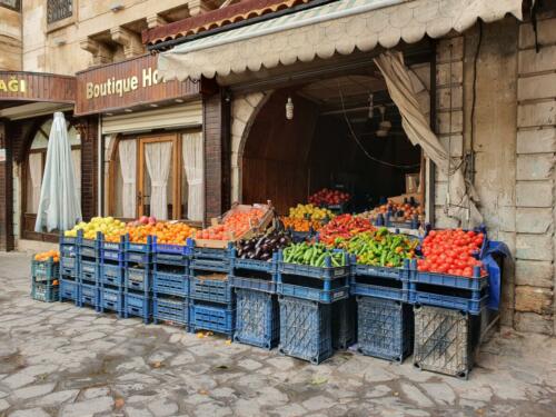 Fruit stall, Urfa. 