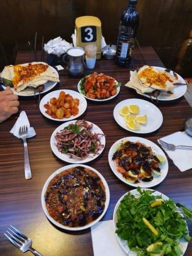 Famous liver kebab in Diyarbakir. 