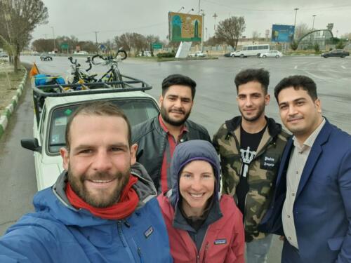 Unsere Fahrer-Crew nach Hamadan.