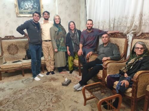 Schakibas Familie in Hamadan. 