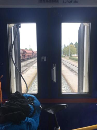 Train to Slovanski Brod