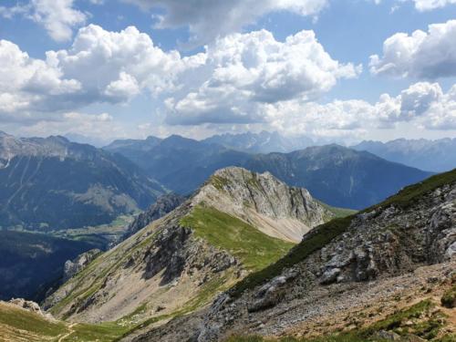 Aussicht von der Latemarscharte