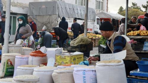 Wochenmarkt. 