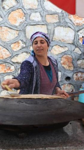 The Gözleme Lady, Halfeti. 