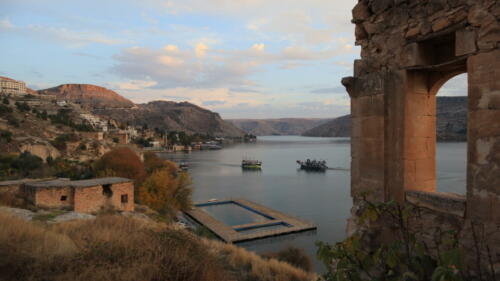 Sunken villages, Halfeti. 