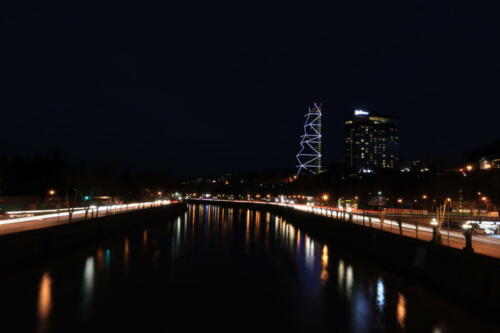 Tbilisi by night. 