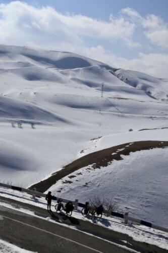 Snow fields