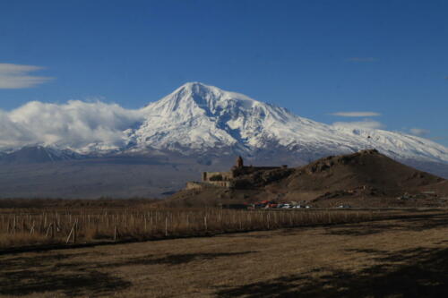 Ararat und das Kloster Khor Virap.