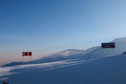 At the top of Tashtun Pass! 