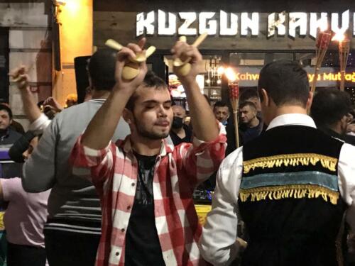 Party in Üskündar.